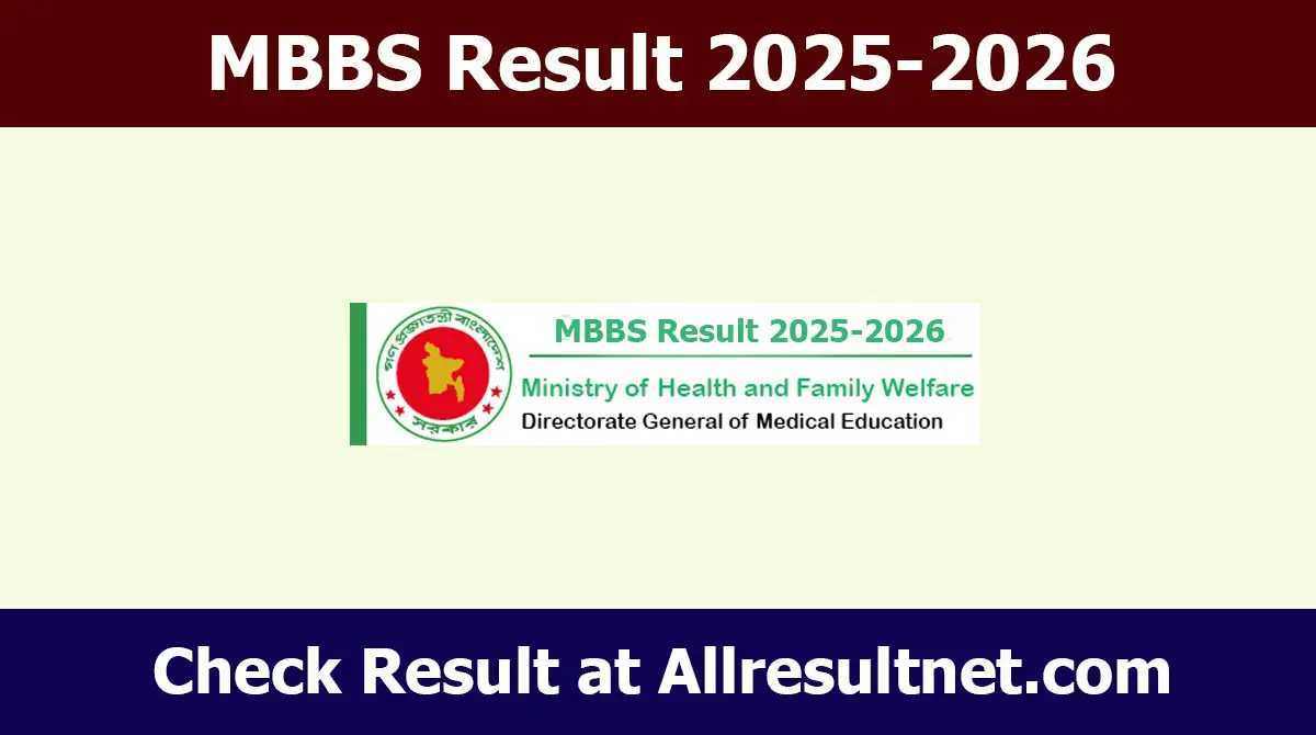 MBBS Result 2025-2026
